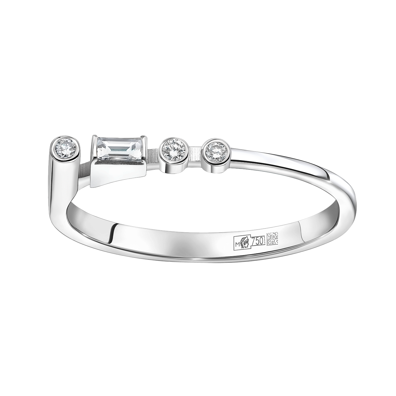 Кольцо «Азбука Морзе» буква Л