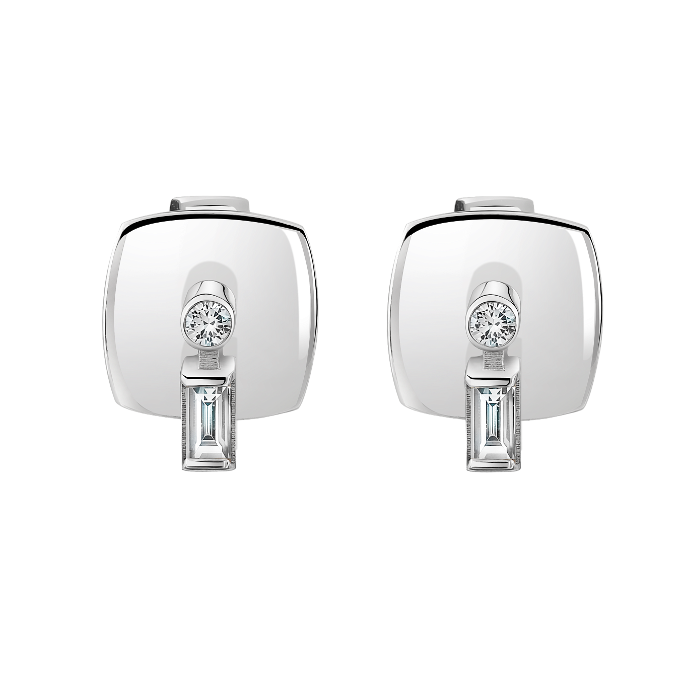 Серьги «Азбука Морзе» Буква А