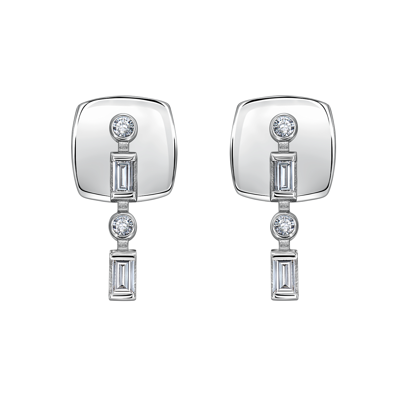 Серьги «Азбука Морзе» Буква Я